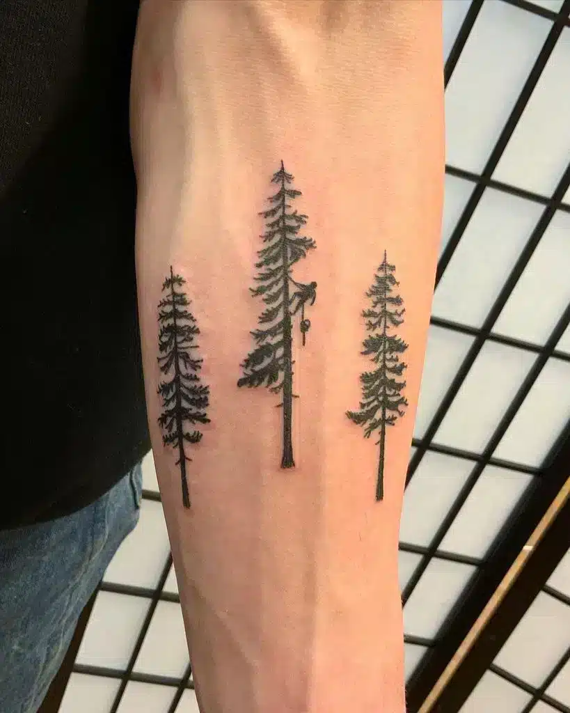 Family Tree Tattoo on Arm Todd-Tattoo