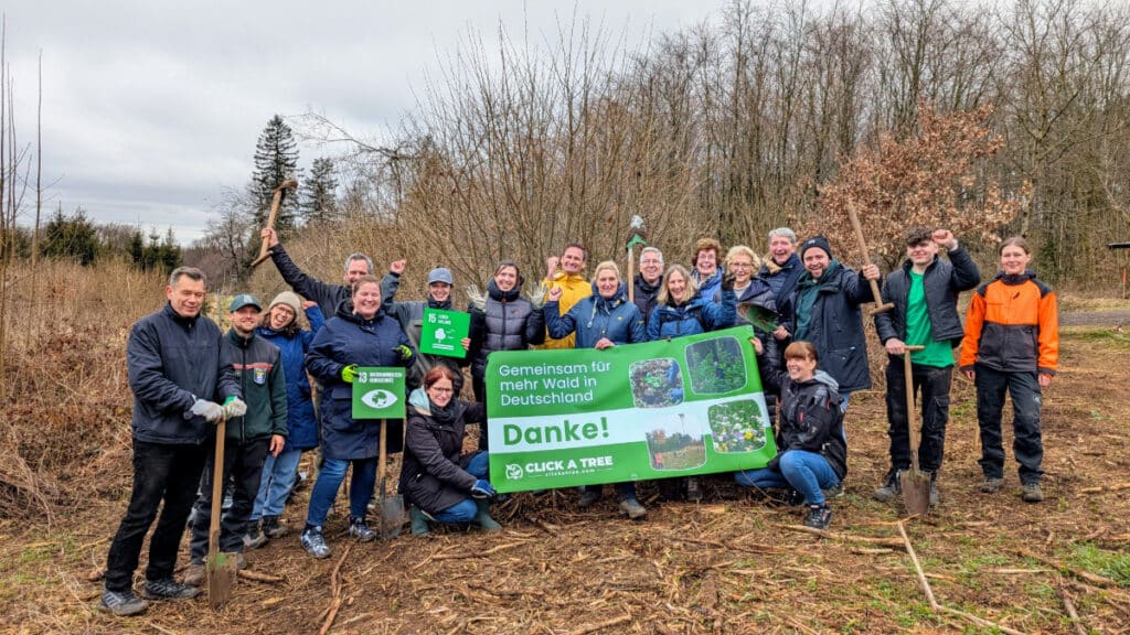 Click A Tree Bäume pflanzen in Deutschland 1200rs